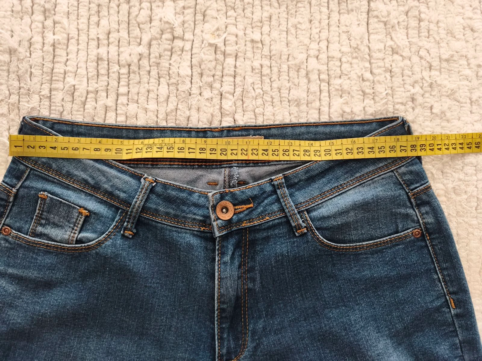 Calça jeans Amichi reta tamanho 38 – photo 8